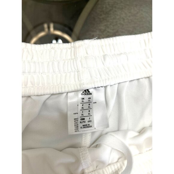 Adidas Mens White Performance Athletic Shorts Size XL - Picture 3 of 6